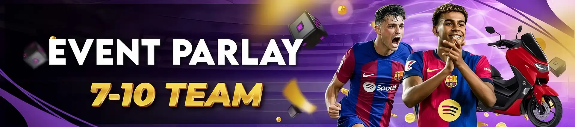 Gambar BONUS MIX PARLAY 7 - 10 TEAM